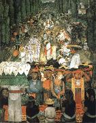 Diego Rivera Friday oil painting on canvas